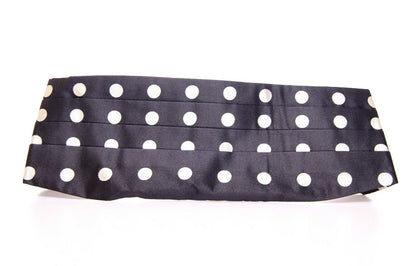 Dolce &amp; Gabbana Black Waist Smoking Tuxedo Cummerbund Belt