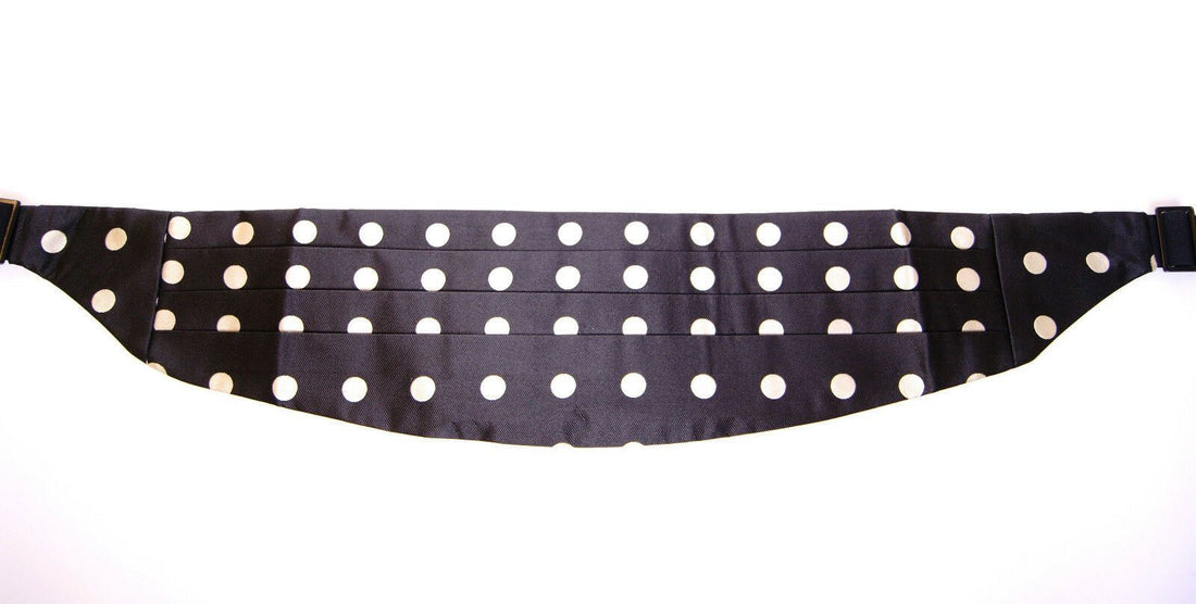 Dolce &amp; Gabbana Black Waist Smoking Tuxedo Cummerbund Belt