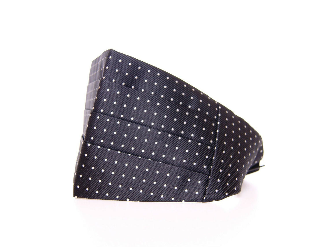 Dolce &amp; Gabbana Black Waist Smoking Tuxedo Cummerbund Belt