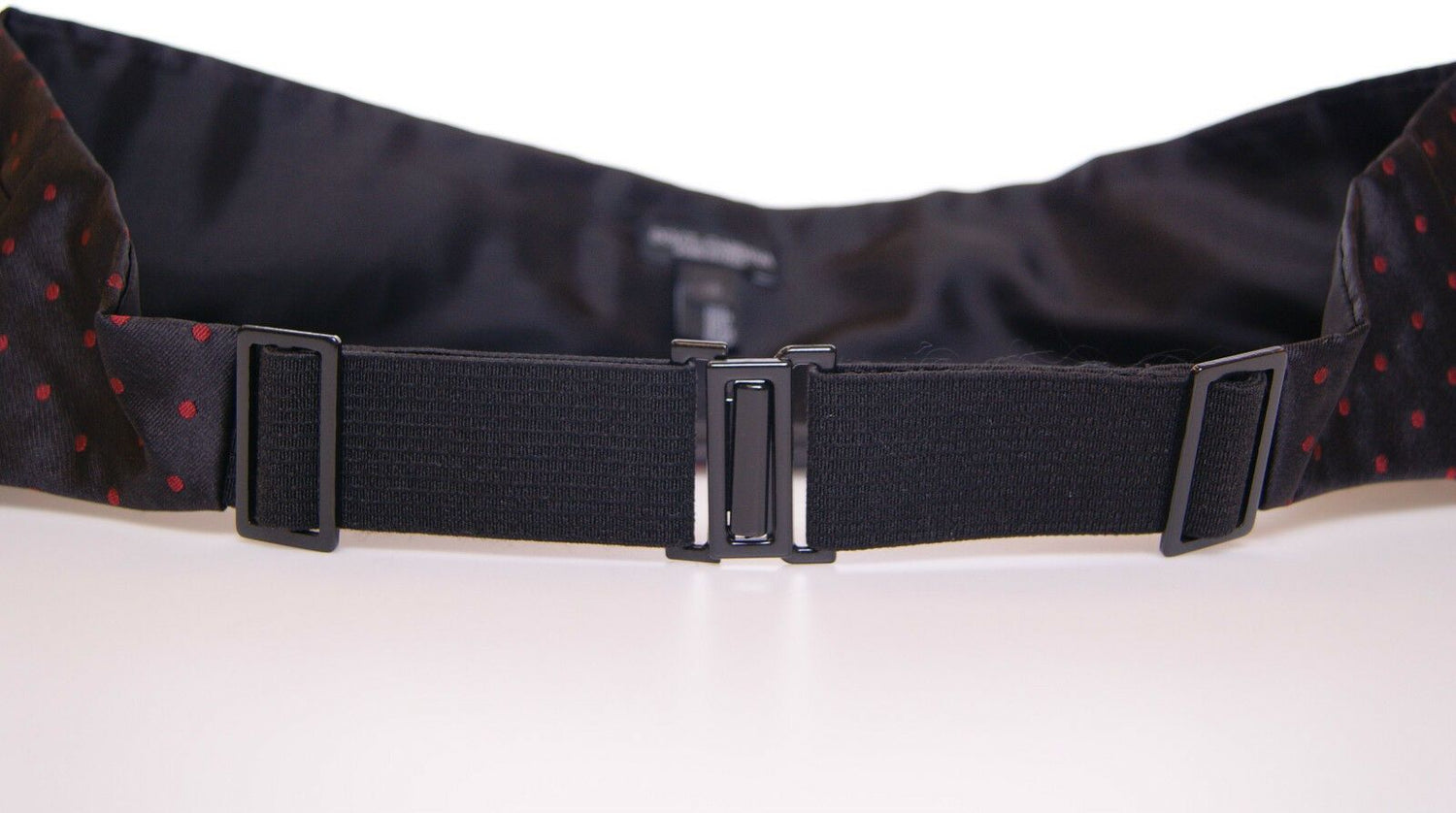 Dolce &amp;amp; Gabbana Svart Midja Smoking Rökbälte Cummerbund