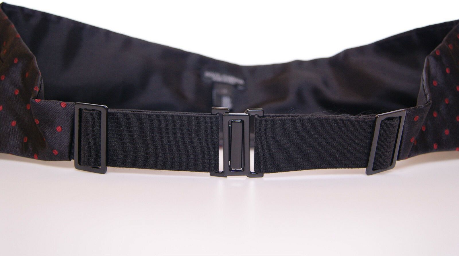 Dolce &amp;amp; Gabbana Svart Midja Smoking Rökbälte Cummerbund