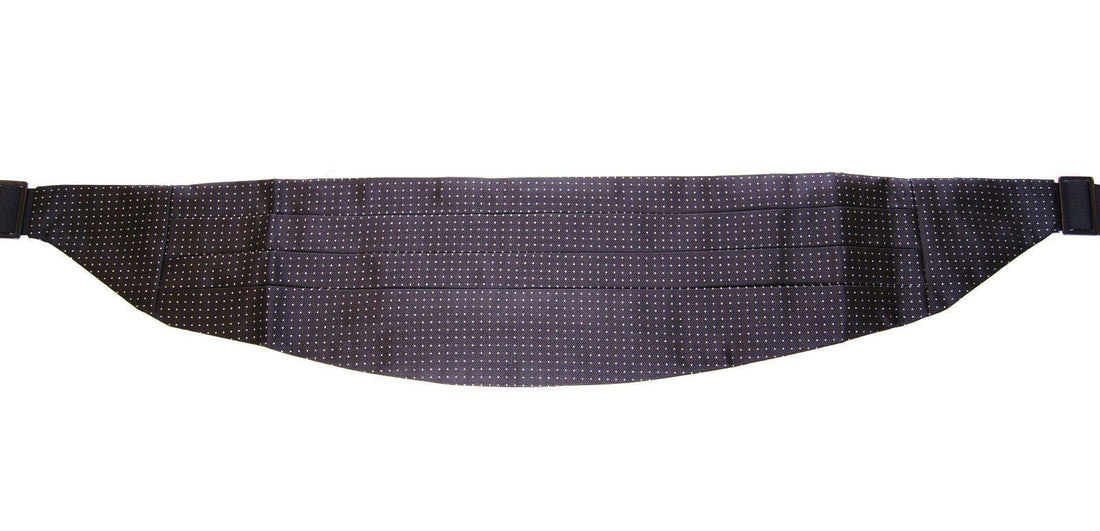Dolce &amp; Gabbana Black Waist Smoking Tuxedo Cummerbund  Belt