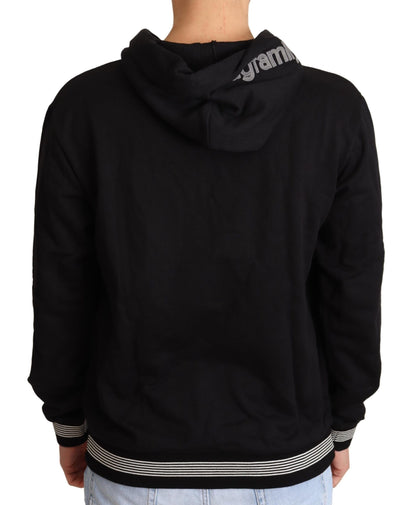Dolce &amp; Gabbana Black Cotton Hooded 