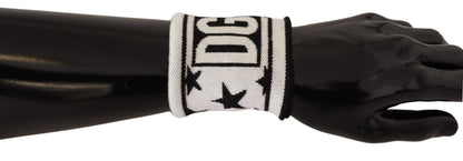Dolce &amp;amp; Gabbana Vitt Svart Ulllogotyp 