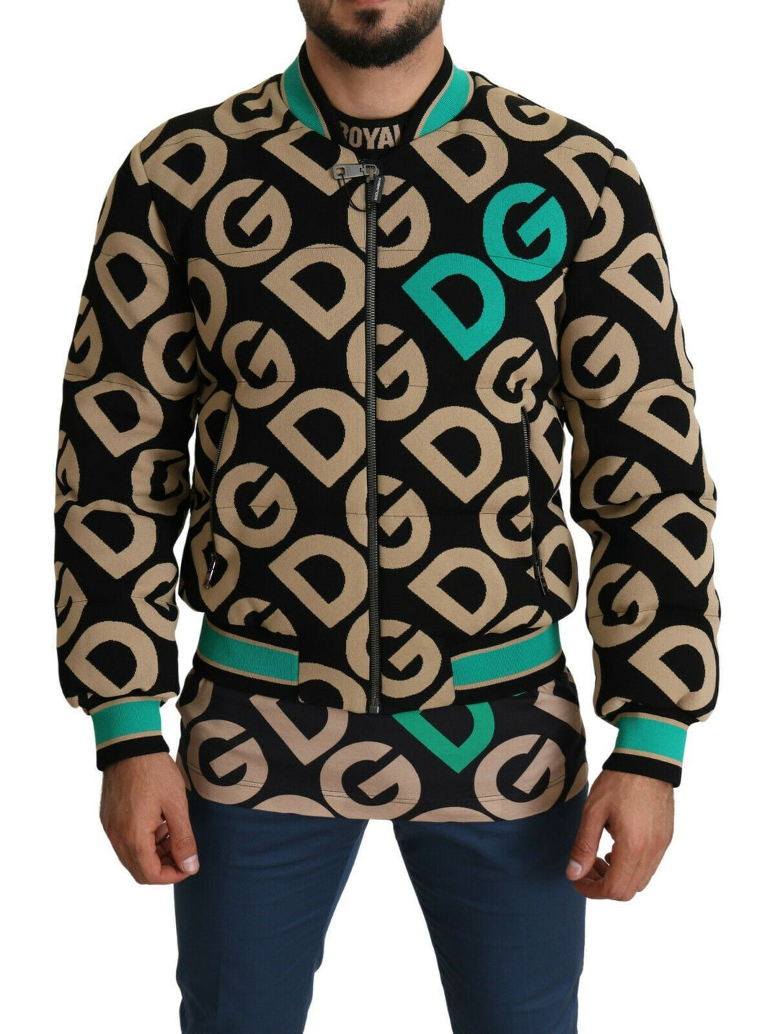 Dolce &amp; Gabbana Multicolor DGMILLENNIALS Logo Print Jacket