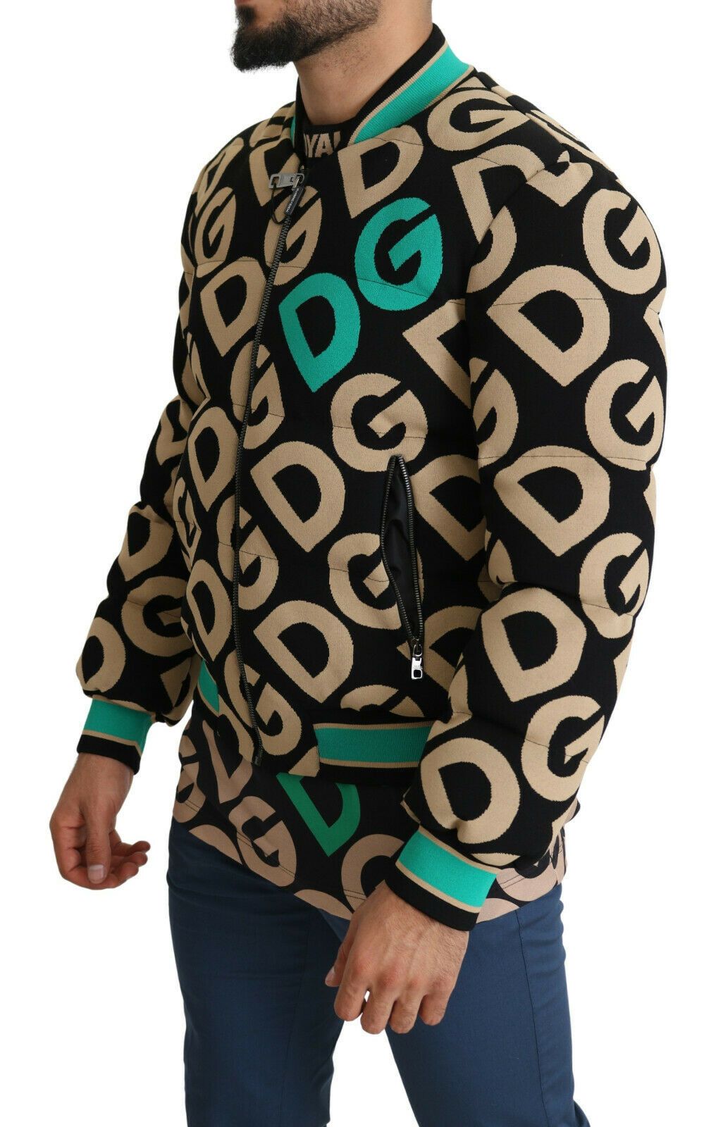 Dolce &amp; Gabbana Multicolor DGMILLENNIALS Logo Print Jacket