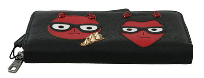 Dolce &amp;amp; Gabbana Svartrött Läder 