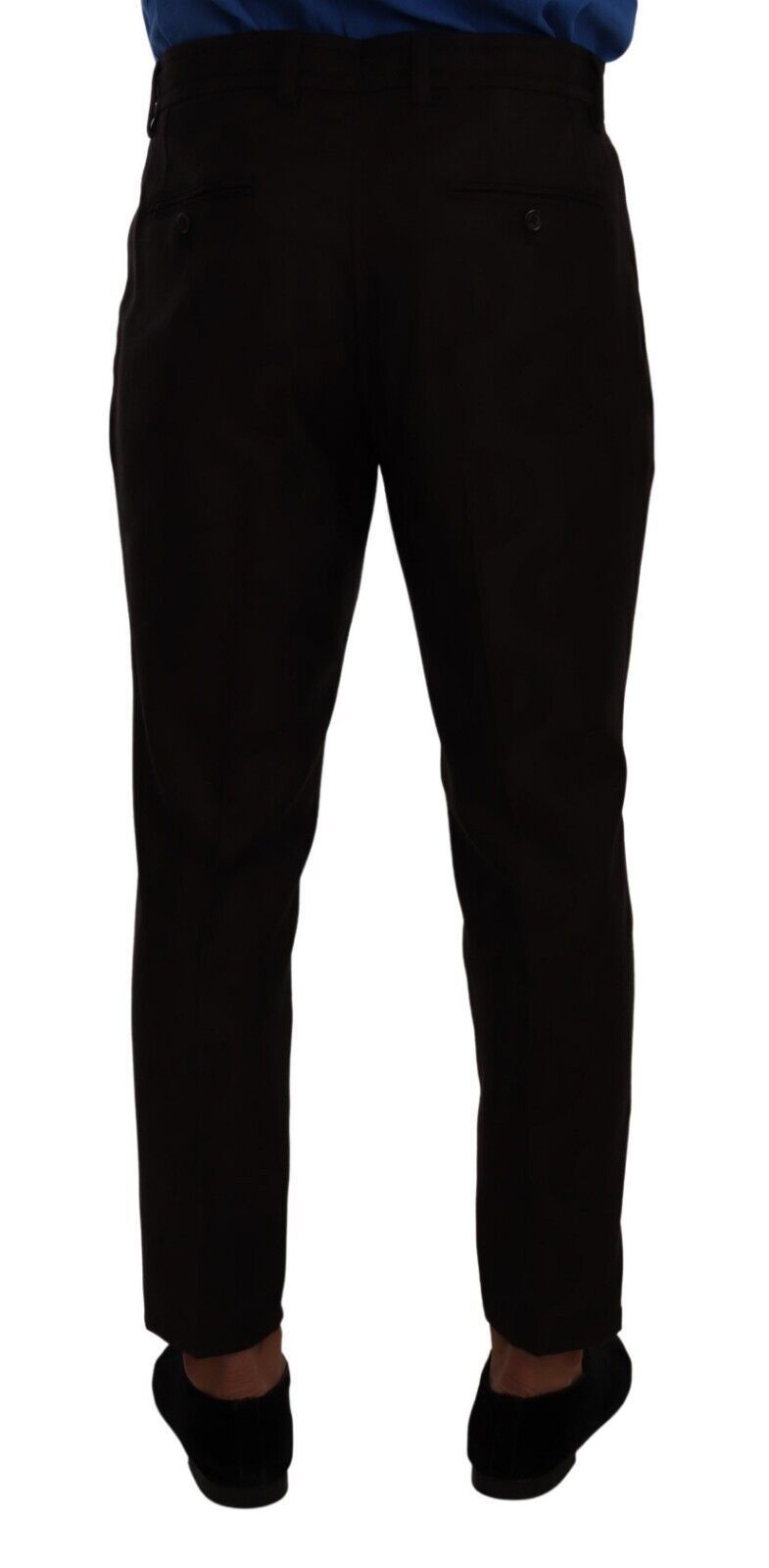 Dolce &amp;amp; Gabbana Bordeaux Ull Herr Skinny Byxor