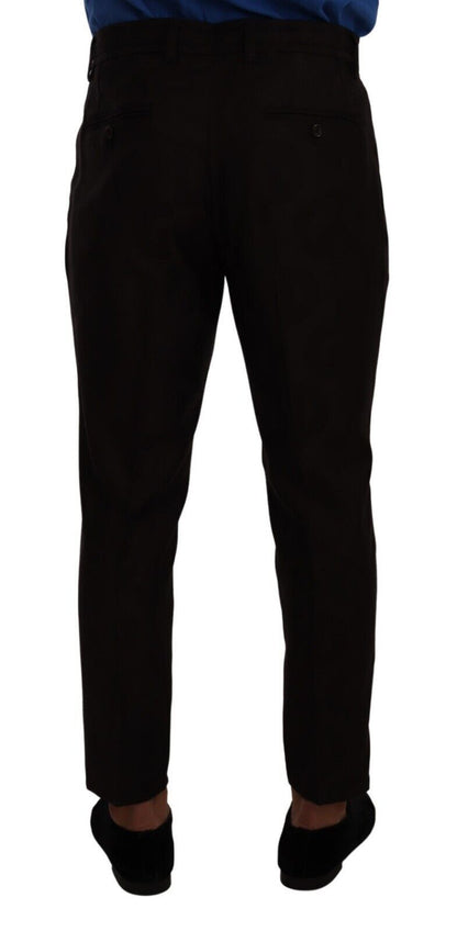 Dolce &amp;amp; Gabbana Bordeaux Ull Herr Skinny Byxor