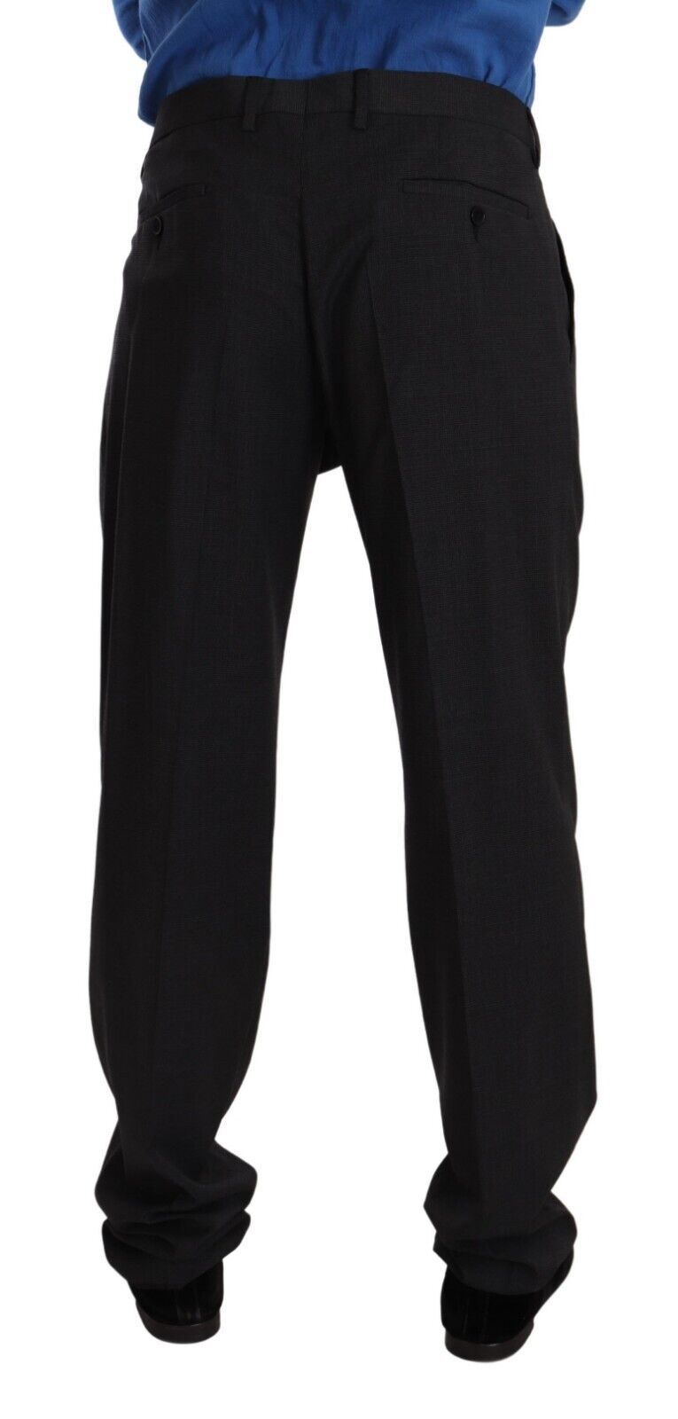 Dolce &amp; Gabbana Gray Dress Trouser VENTANNI Dress Pants