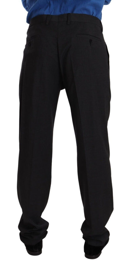 Dolce &amp; Gabbana Gray Dress Trouser VENTANNI Dress Pants