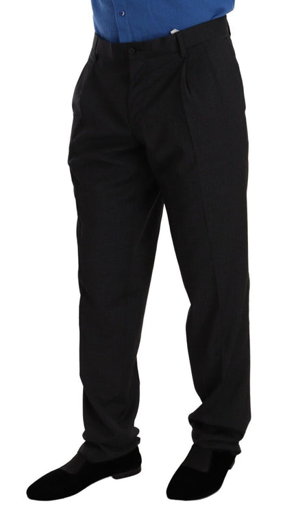 Dolce &amp; Gabbana Gray Dress Trouser VENTANNI Dress Pants