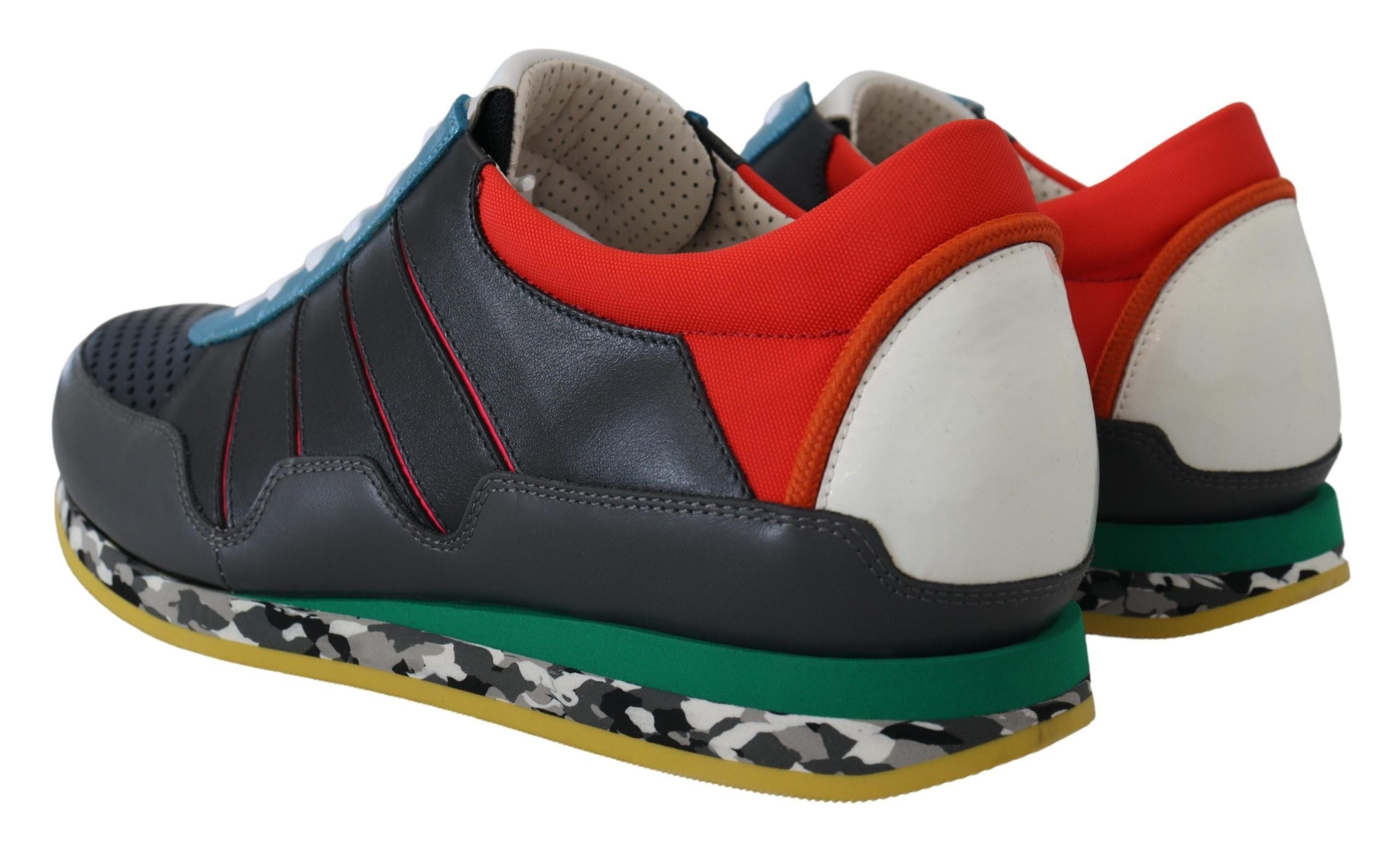 Dolce &amp; Gabbana Multicolor Sport Low Top Shoes Sneakers