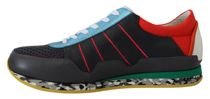 Dolce &amp; Gabbana Multicolor Sport Low Top Shoes Sneakers