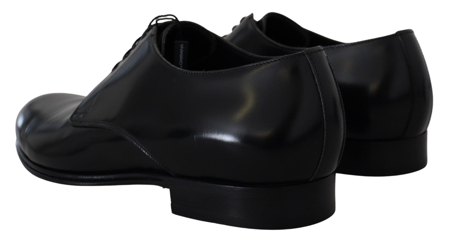 Dolce &amp;amp; Gabbana svarta läderskor