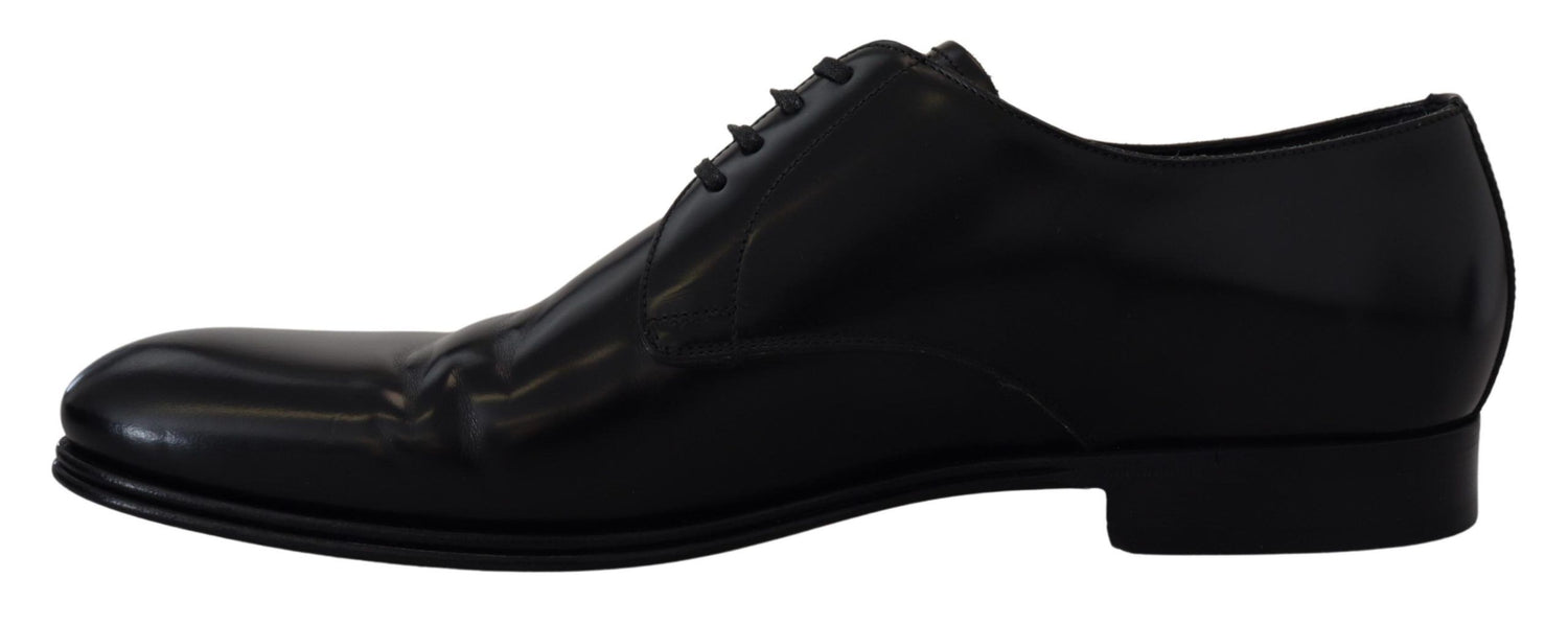 Dolce &amp;amp; Gabbana svarta läderskor
