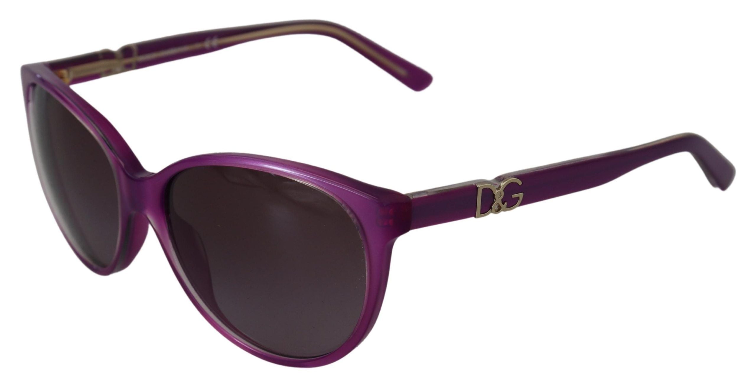 Dolce &amp; Gabbana Purple Acetate Frame Round Shades DG4171P Sunglasses