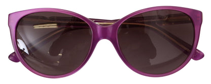 Dolce &amp; Gabbana Purple Acetate Frame Round Shades DG4171P Sunglasses
