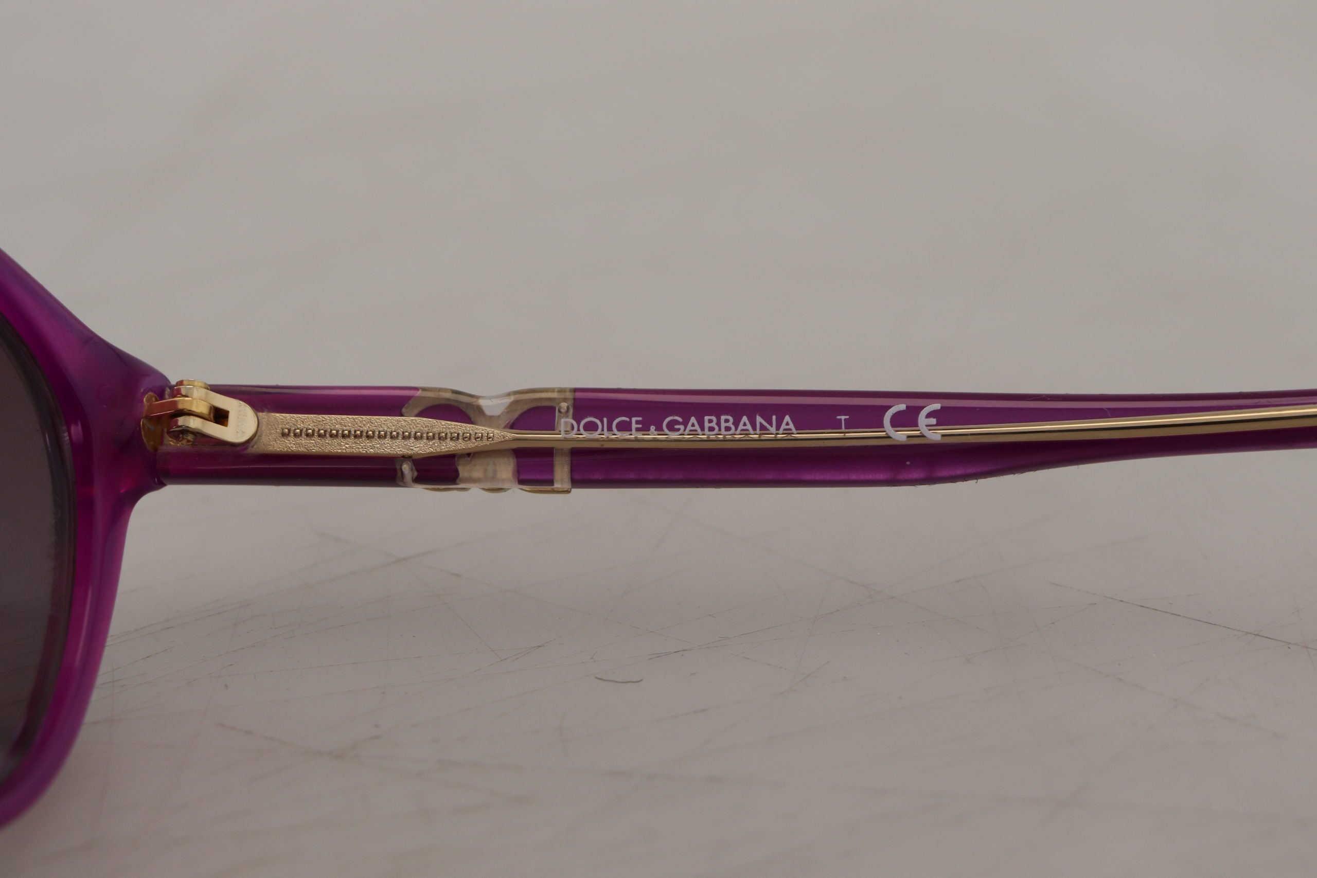 Dolce &amp; Gabbana Purple Acetate Frame Round Shades DG4171P Sunglasses