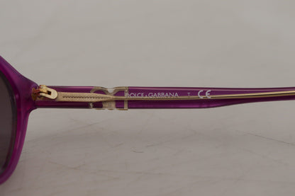 Dolce &amp; Gabbana Purple Acetate Frame Round Shades DG4171P Sunglasses