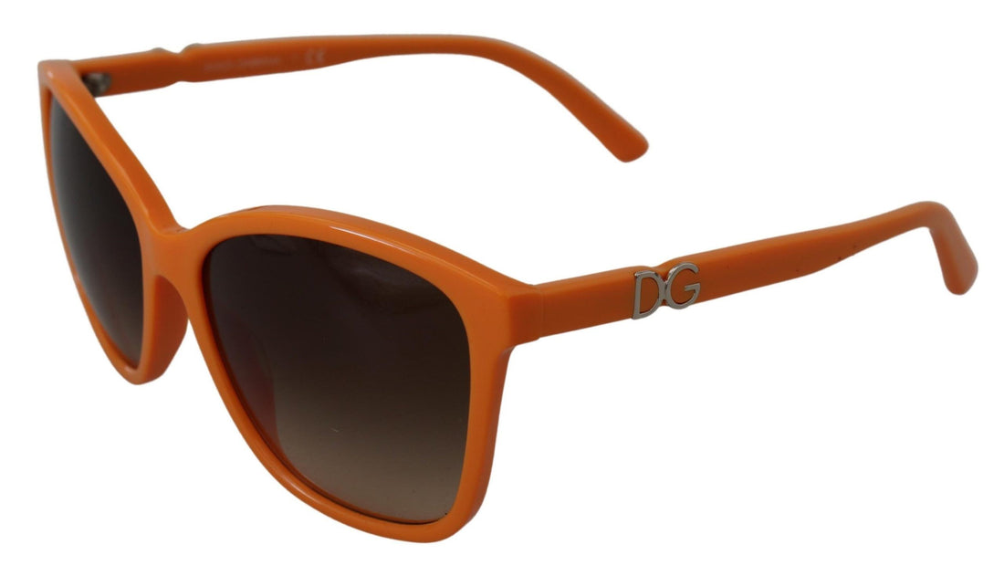 Dolce &amp; Gabbana Orange Acetate Frame Round Shades DG4170PM Sunglasses