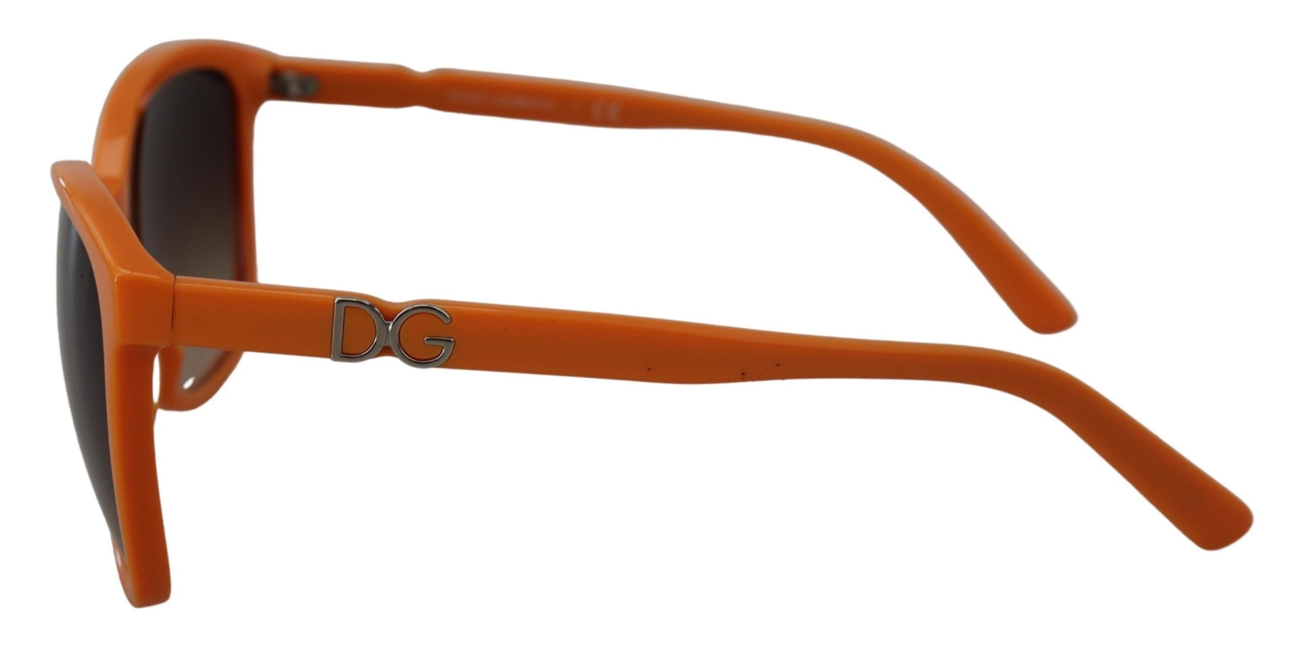 Dolce &amp; Gabbana Orange Acetate Frame Round Shades DG4170PM Sunglasses