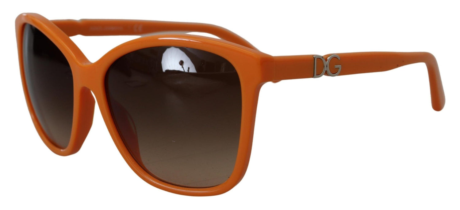 Dolce &amp; Gabbana Orange Acetate Frame Round Shades DG4170PM Sunglasses