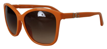 Dolce &amp; Gabbana Orange Acetate Frame Round Shades DG4170PM Sunglasses