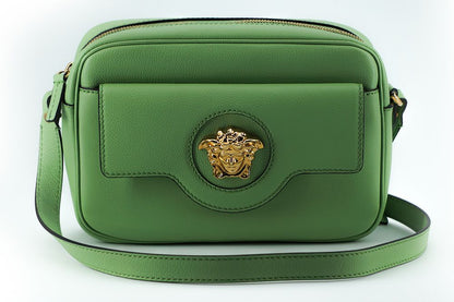 Versace Elegant Mintgrön Läderkameraväska