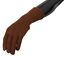 Dolce &amp; Gabbana Brown Cashmere Knitted Hands Mitten Mens Gloves