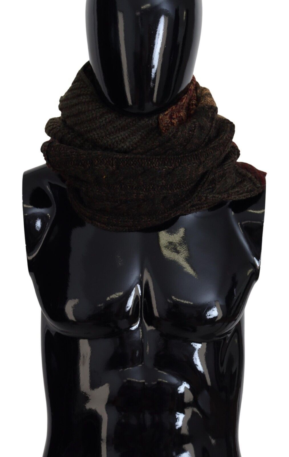 Dolce &amp; Gabbana Multicolor Knitted Men Neck Wrap Shawl Scarf
