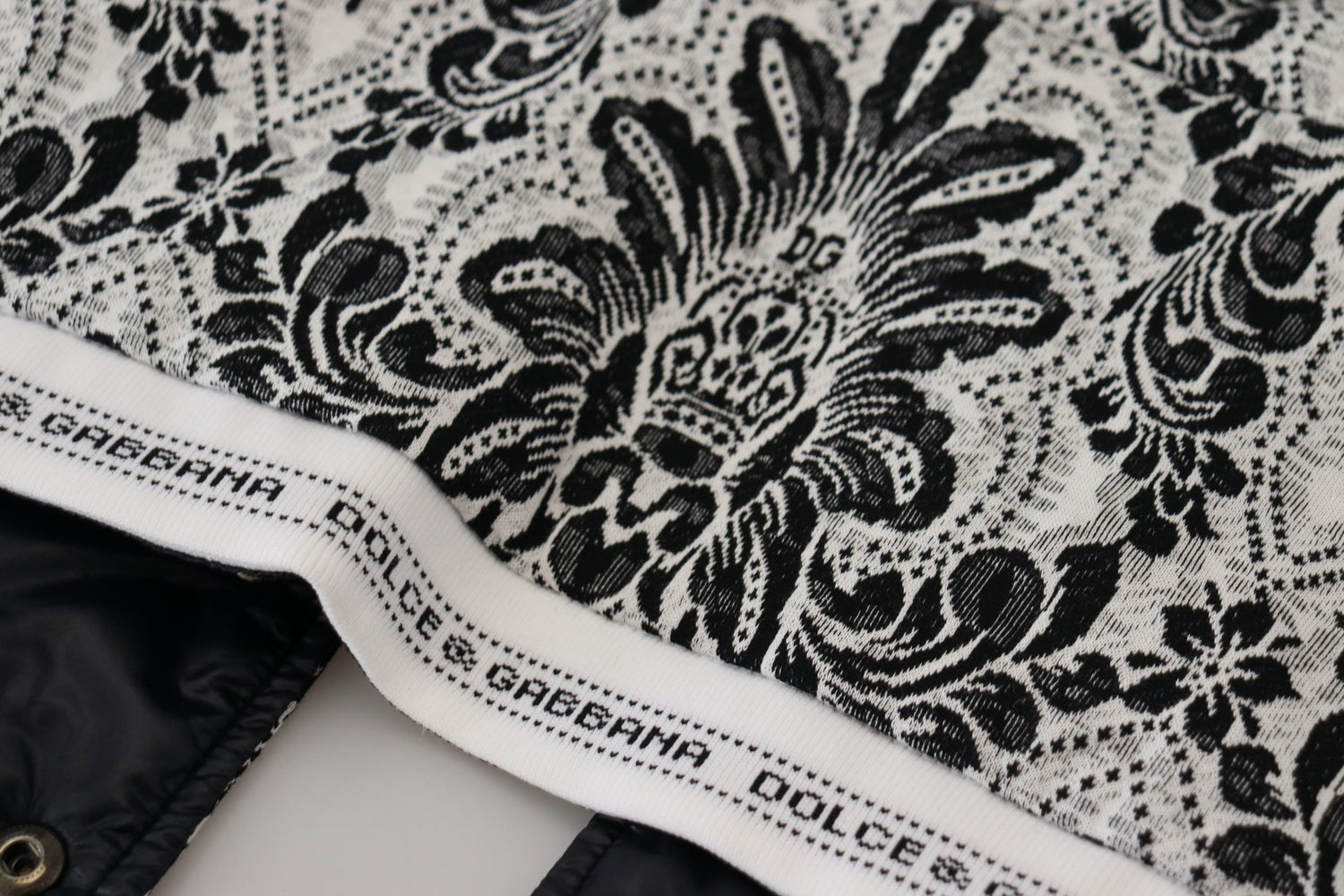 Dolce &amp; Gabbana White Floral Whole Head Wrap One Size Cotton Hat