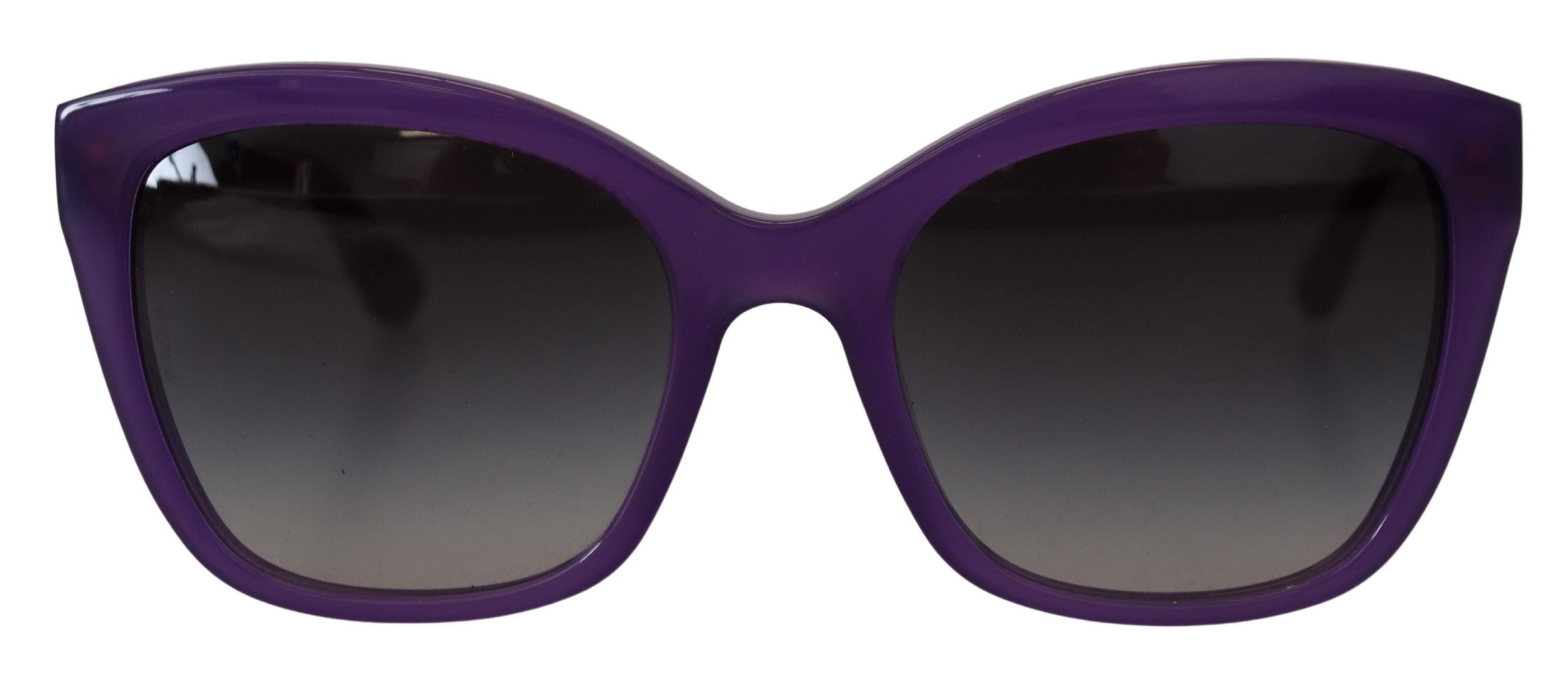 Dolce &amp;amp; Gabbana Lila Acetat Fyrkantiga Helbågade DG4240 Solglasögon
