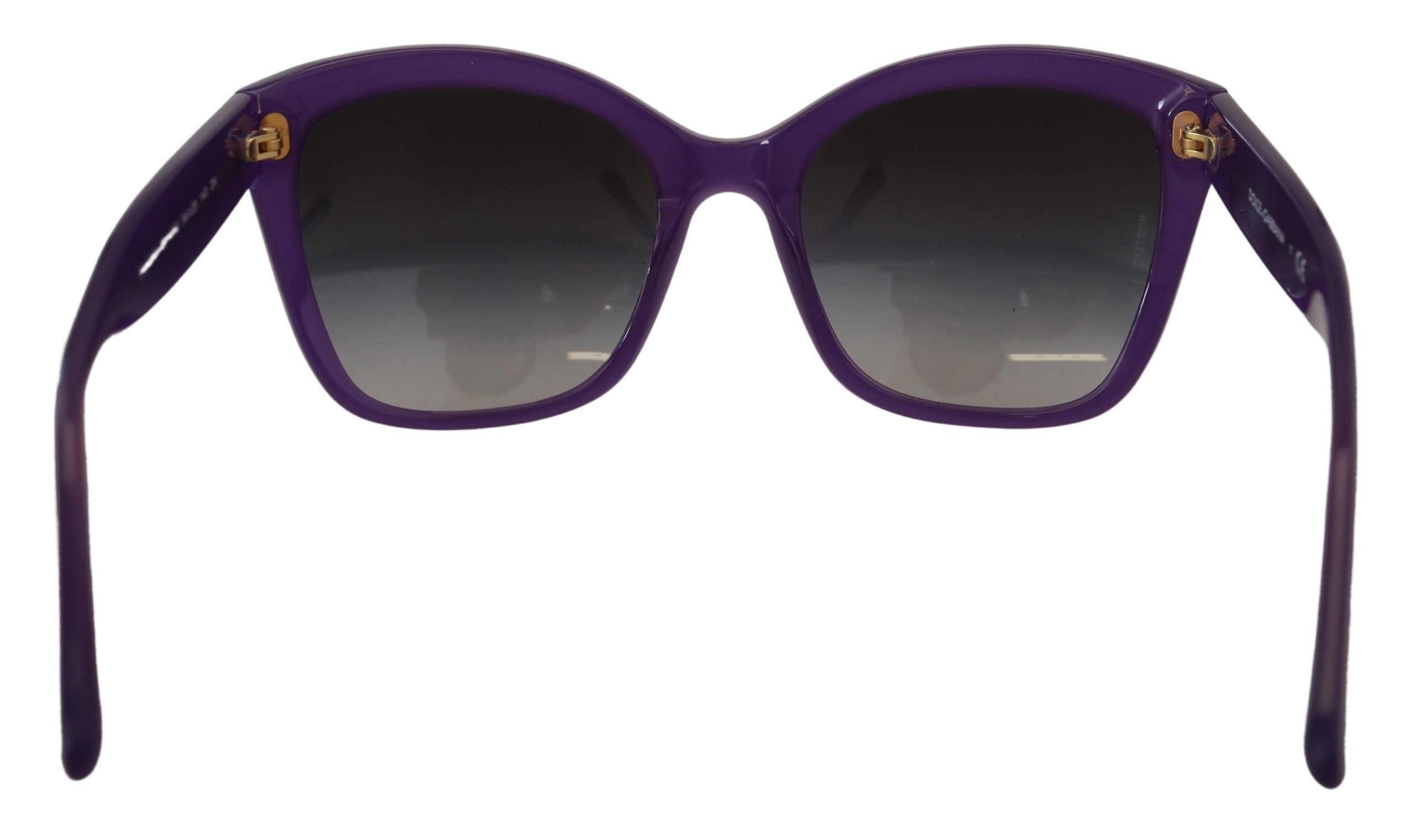Dolce &amp;amp; Gabbana Lila Acetat Fyrkantiga Helbågade DG4240 Solglasögon