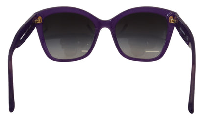 Dolce &amp;amp; Gabbana Lila Acetat Fyrkantiga Helbågade DG4240 Solglasögon