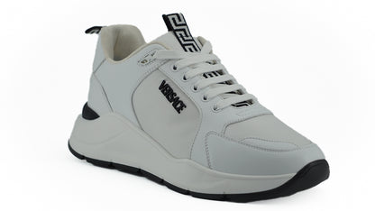 Versace Sleek Vita Sneakers i Kalvskinn