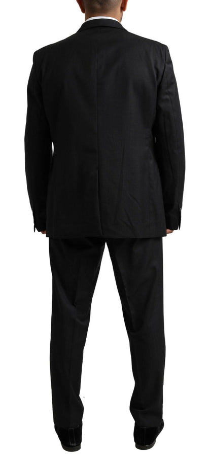 Dolce &amp; Gabbana Black MARTINI Single Breasted 2 Piece Suit