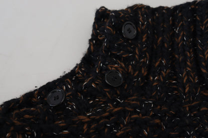 Dolce &amp; Gabbana Brown Fatto A Mano Turtleneck Pullover Sweater