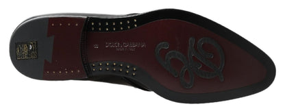Dolce &amp;amp; Gabbana Svarta Derby Formella Skor