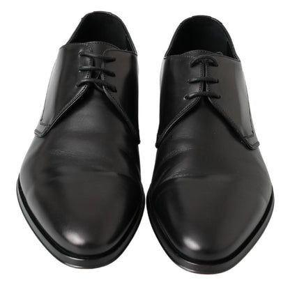 Dolce &amp;amp; Gabbana Svarta Derby Formella Skor