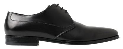 Dolce &amp;amp; Gabbana Svarta Derby Formella Skor