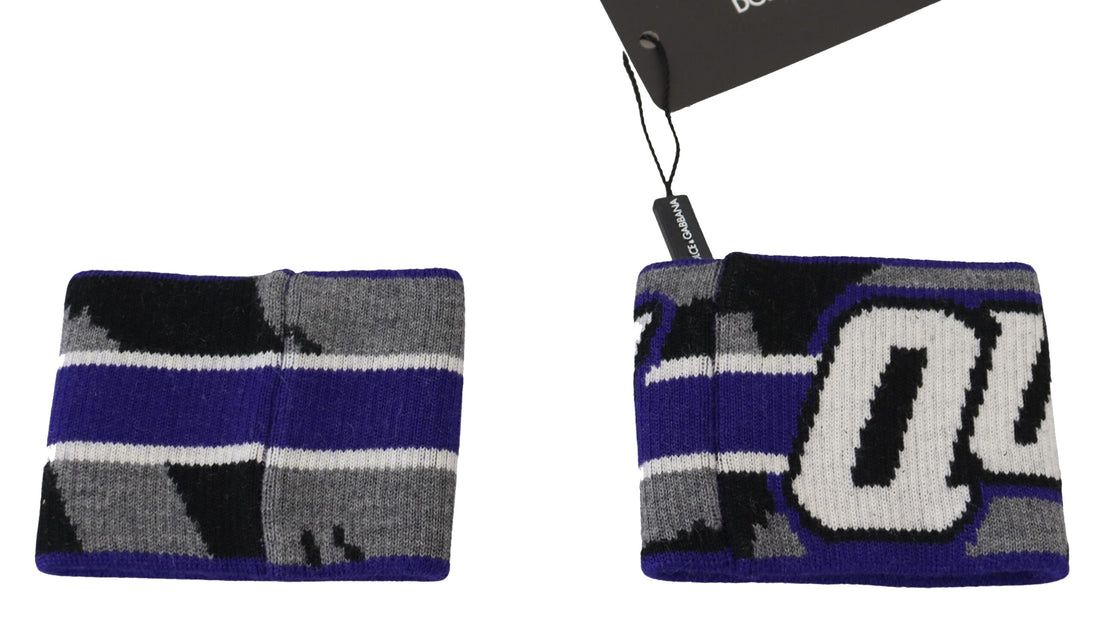Dolce &amp;amp; Gabbana Lila Logotyp Tvådelat Set Armband