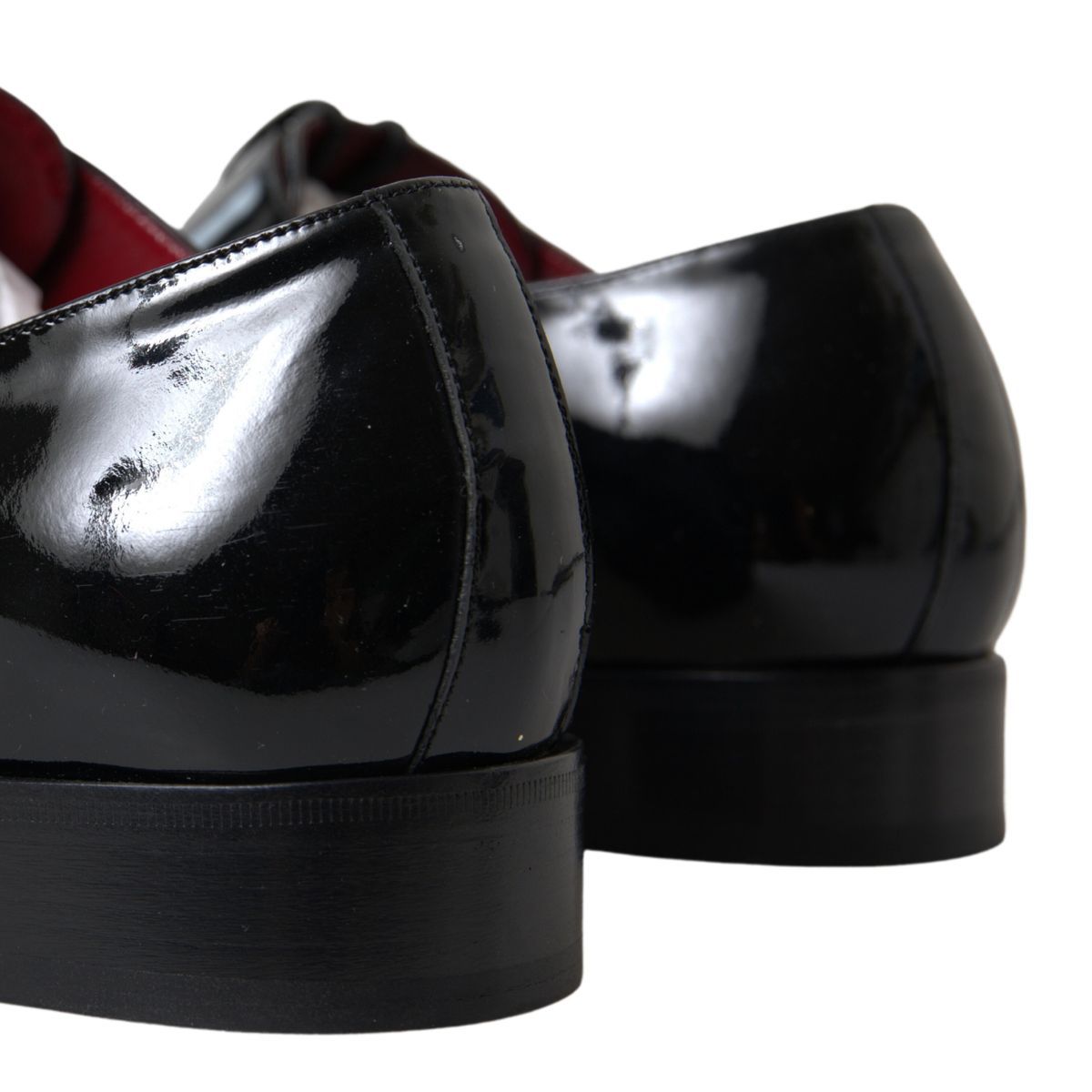 Dolce &amp; Gabbana Black Patent Leather Formal Shoes