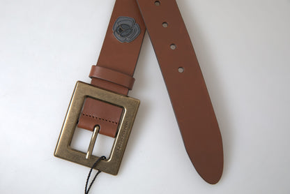 Dolce &amp;amp; Gabbana Brunt Läder 