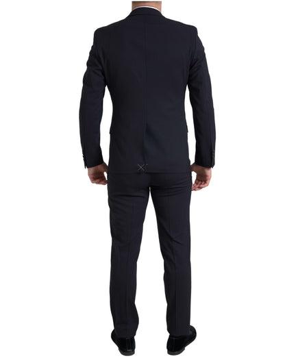 Dolce &amp; Gabbana Blue 2 Piece Single Breasted MARTINI Suit