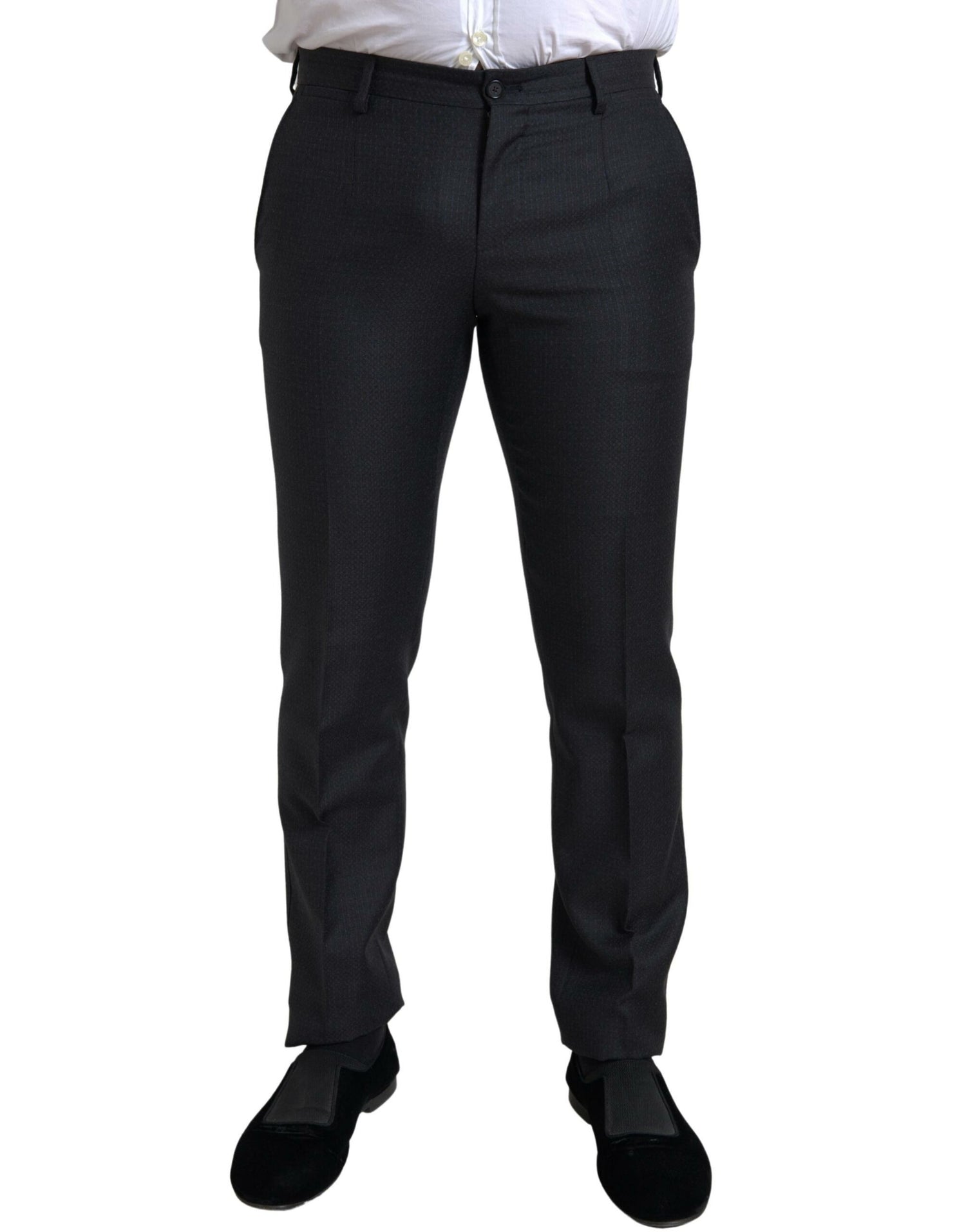 Dolce &amp; Gabbana Black 3 Piece Single Breasted MARTINI Suit