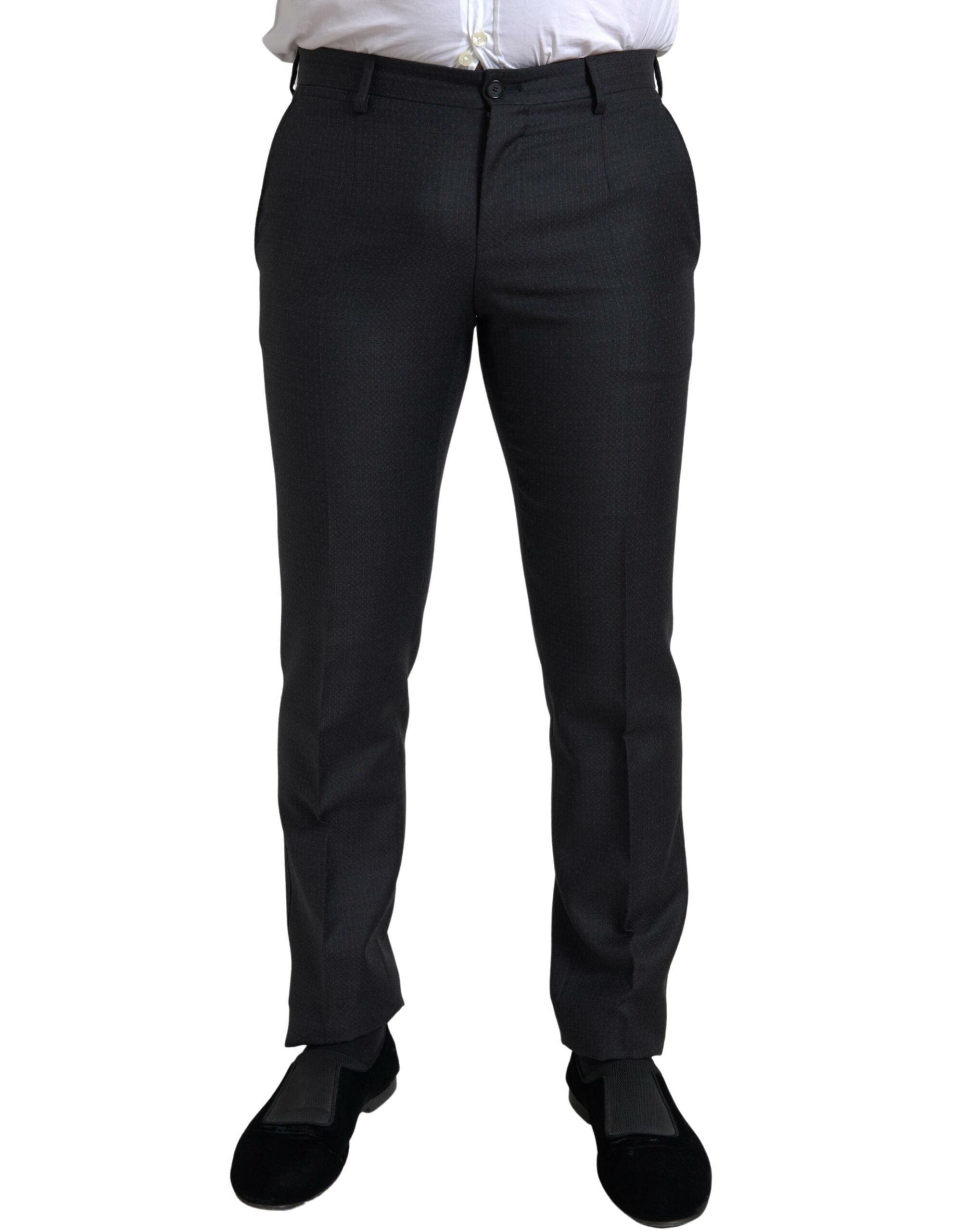Dolce &amp; Gabbana Black 3 Piece Single Breasted MARTINI Suit