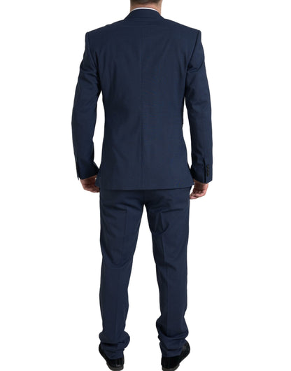 Dolce &amp; Gabbana Blue 2 Piece Single Breasted SICILIA Suit