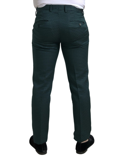 Dolce &amp; Gabbana Green 3 Piece Single Breasted MARTINI Suit