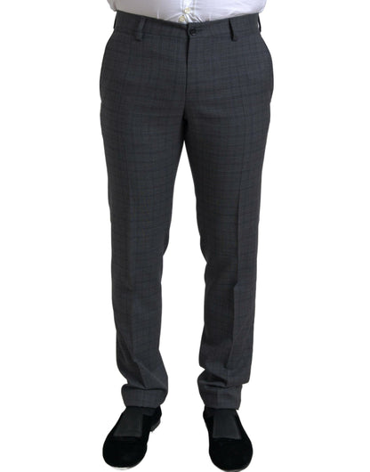 Dolce &amp; Gabbana Gray 2 Piece Single Breasted MARTINI Suit